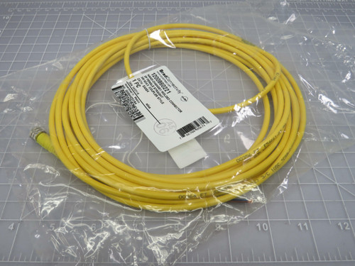 Brad Connectivity 1200860221 5AA84 Nano-Change Molded Connector 3P Female Straight 5M 24/3 Coupler Style For Sale