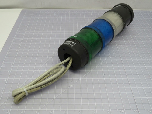 Werma 640 800 00 3322 405 228552 3 Light Tower Stack Beacon  For Sale