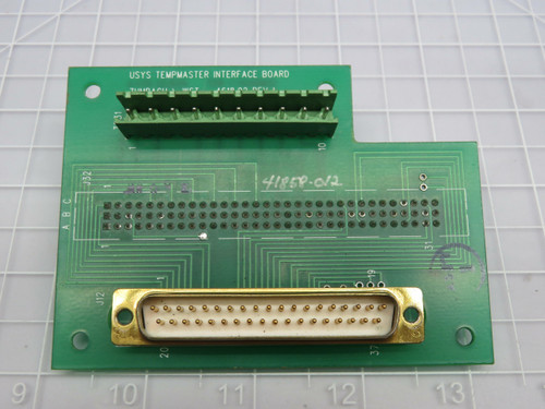Zumbach 4618.02 Rev A Usys Tempmaster Interface Board For Sale