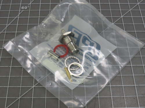 Pasternack Enterprises PE4696  1222 Female Bulkhead Connector Crimp For Sale