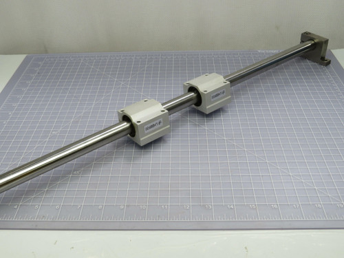 Lot of 2  LHBBF20   Pillow Block Linear Bushing Assembly 39 In For Sale