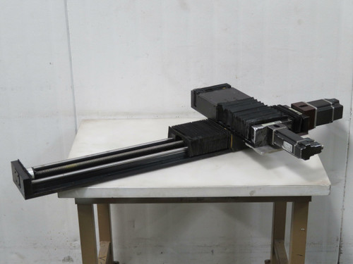 Allen-Bradley N-3406-2-H00AA 193527 Series B Servo Motor w/ Matic XY Linear Slide 42 In  For Sale