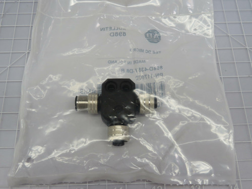 Allen-Bradley 117070 898D-438Y-D8B Tee DC Micro  For Sale