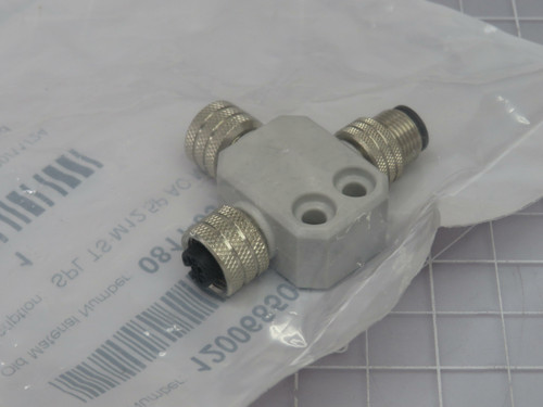 Lot of 11 Molex 1200685025 0811-051F-00000 Tee Splitter Metal Connector SPL TS M12 AC MA FE FE  For Sale
