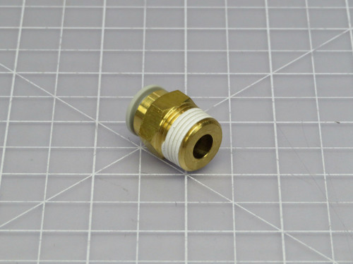 Lot of 8 SMC KQ2H10-03AS   Male Adapter 10MM Tubexmale Bspt  For Sale