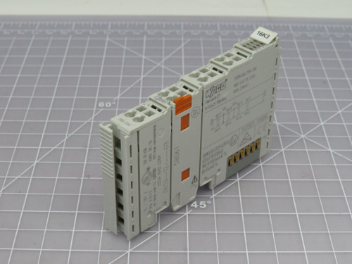 Wago 750-530   8-channel Digital Output Module 24 VDC 0.5 A Light Gray For Sale