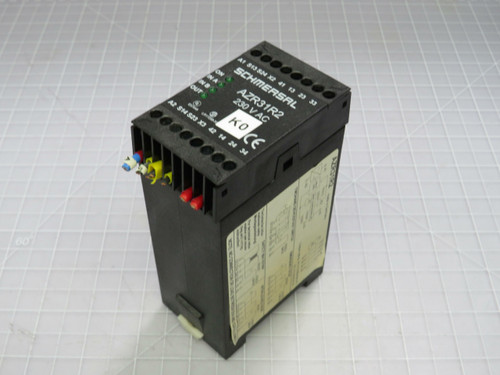 Schmersal AZR31R2  Safety Relay Monitoring Module 110Vac For Sale