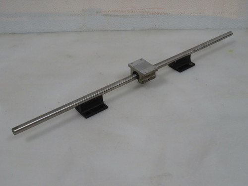 Thomson Industries SPB 8 OPN  Super Pillow Block on 23 In Rail  For Sale