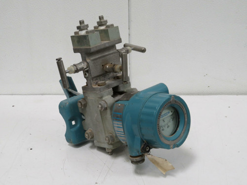 Fischer & Porter 50DPF1103CHS M4AVS Pressure Transducer With Manifold  For Sale