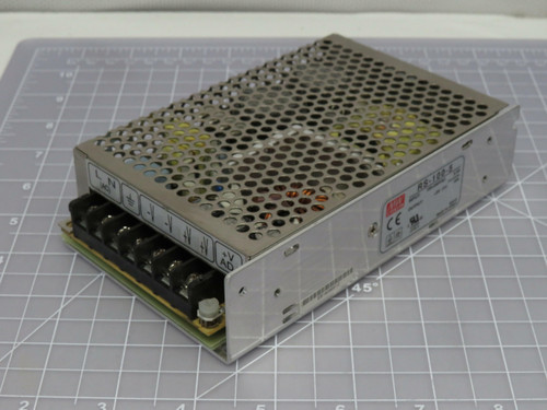 Mean Well RS-100-5  Power Supply 100-240VAC 2.5A 50/60 Hz For Sale