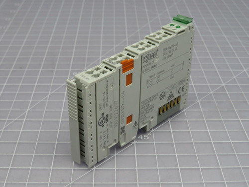 Wago 750-467  D-32423 Minden 2 Channel Analog Input Terminal   For Sale