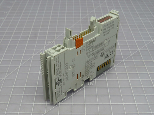 Wago 750-1501  D-32423 Minden 16 Channel Digital Output Module 24 VDC 0.5A  For Sale