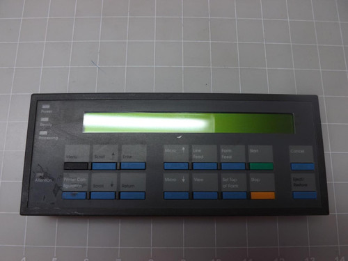 153560-002 OPERATOR PANEL T48319