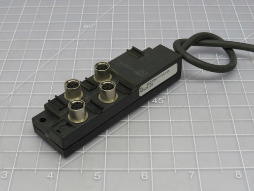 Lumberg M8309-26  ASBM 4/Led 3-SDN Actuator Sensor Distribution Box   For Sale