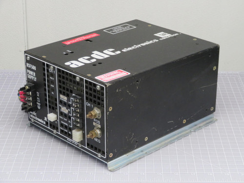 ACDC Electronics RSF503B-2330-4099  Power Supply 5VDC/80 amp 12VDC/8amp 500 Watt  For Sale