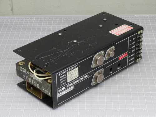 ACDC Electronics 5N10-1-E  DC Power Supply 5 VDC 10 Amp  For Sale