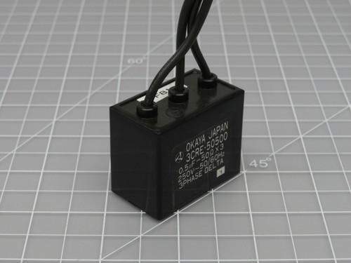 Okaya 3CRE-50500 3 PHASE DELTA Resistor 0.5 uF 50 ohms   For Sale