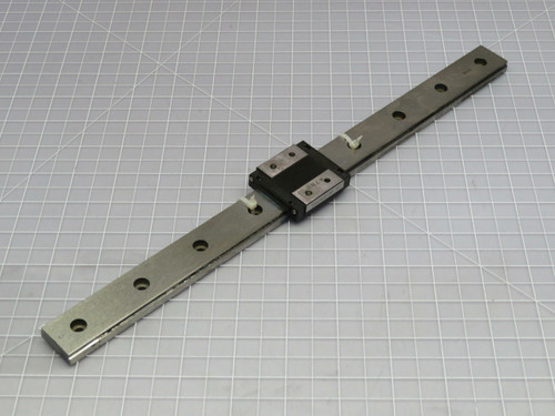 THK RSR12WV  Linear Bearing block on a 14 in rail  For Sale