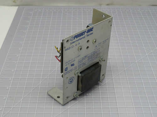 Power One HAD12-4-A  Power Supply 123 VDC 0.4 Amp  For Sale