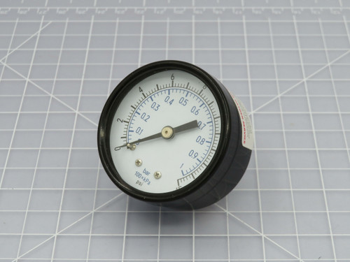 2 in Utility 1/4 in Gauge CBM ST/BR 0-15 PSI  For Sale