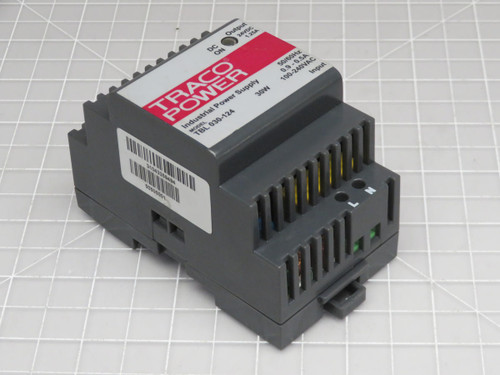 Traco Power TBL 030-124  Industrial Power Supply 24 VDC 1.25 Amp 30W  For Sale