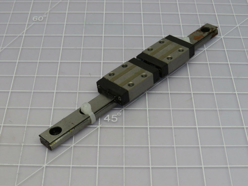 Lot of 2  SEBZ10  Linear Bearing Blocks in a 5 1/2 In Rail  For Sale