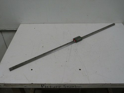 Hiwin EGH15CA 170AYC Linear Bearing Block on 36 In Rail  For Sale