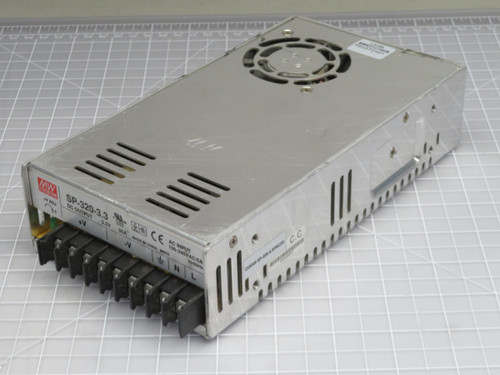 Mean Well SP-320-3.3  DC Power Supply 3.3 VDC 55 Amp  For Sale