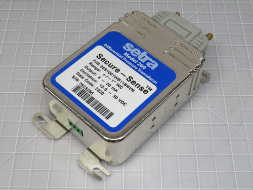 Setra 269 2691001WB11BNVN 2691001WB11BNVN Differential Pressure Transducer  For Sale