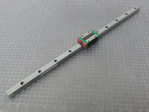 EGH20CA 20459-25 LINEAR BEARING BLOCKS ON A 24 IN RAIL TK313