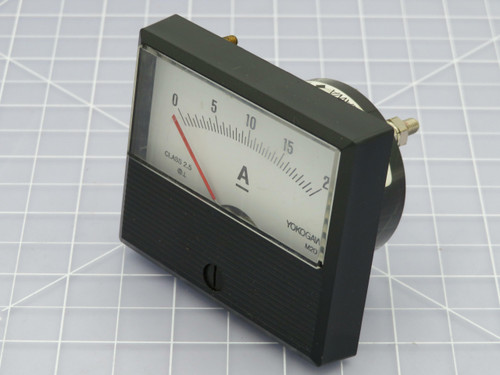 Yokogawa A01-N-K-BL 207310 Panel Meter 0-30 Amp  For Sale
