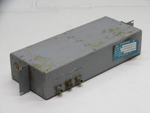 DECIBEL PRODUCTS 19D402955-P9 TR DUPLEXER TRANSMITTER T208036