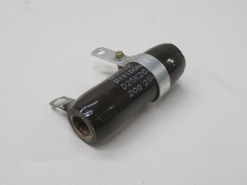 Lot of 2 Ohmite  D25K20R  Mounted Resistor   For Sale