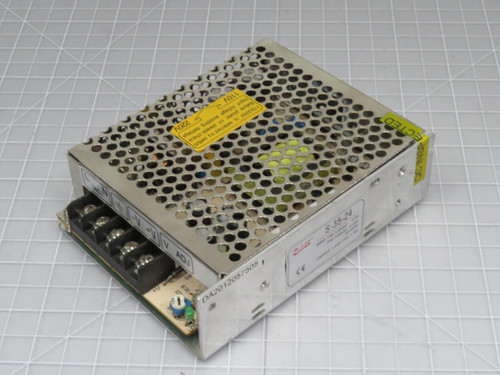 Q&W S-35-24 DA2012057505 SINGLE GROUP SWITCHING POWER SUPPLY T200674