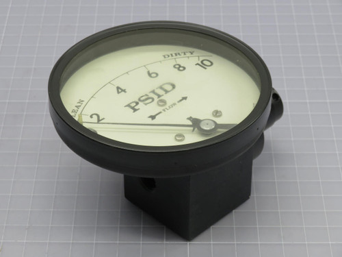 Orange Research  1502DG-A-4.5L  Pressure Gage 0-10 PSID  For Sale