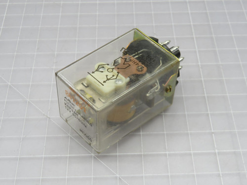 POTTER BRUMFIELD  KRP3AH-12V  PLUG-IN RELAY  For Sale