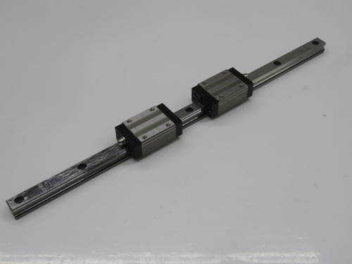 Lot of 2 NB  SGL15FT 00N5T7 BEARINGS on LINEAR GUIDE RAIL   For Sale