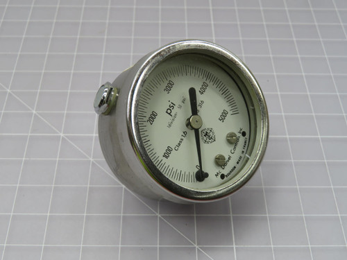 MCDANIEL CONTROLS 1.6 316 SS STAINLESS STEEL PRESSURE GAUGE T219175