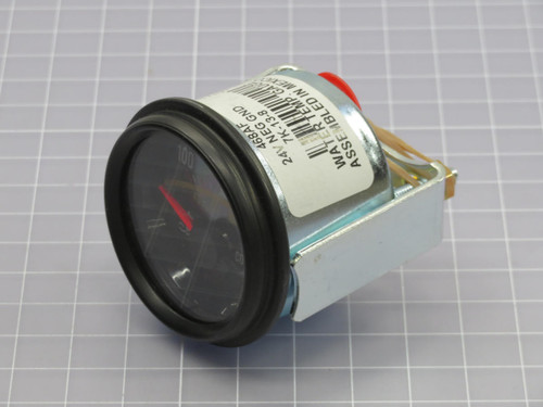 LOT OF 6 MCI 7K-13-8 468AF 24V NEG GND WATER TEMPERATURE GAUGE T218725