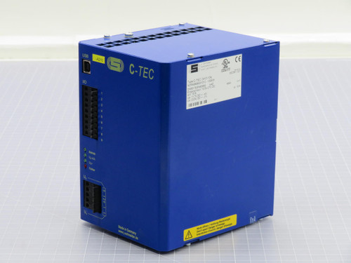 J Schneider   C-TEC 2410-10kj-001   Ultracapacitor Buffered Power Supply  For Sale