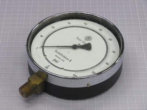 PENTAIR HYPRO  0-1000PSI  PRESSURE GAUGE 0-1000PSI BOTTOM MOUNT  For Sale