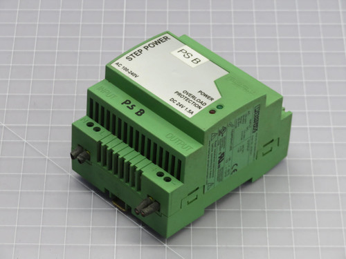 PHOENIX CONTACT  STEP-PS-100-240AC/24DC/1.5  POWER SUPPLY  For Sale
