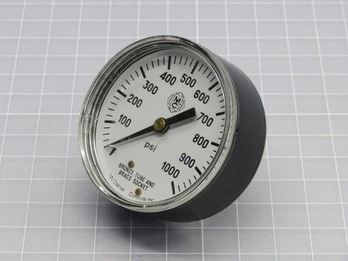 MC DANIEL CONTROLS  J8KL  PRESSURE GAUGE  For Sale