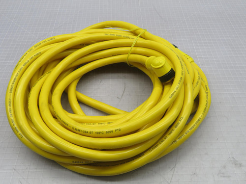 Lot of 50 FT Woodhead  339021901F500  Circular Cable  For Sale