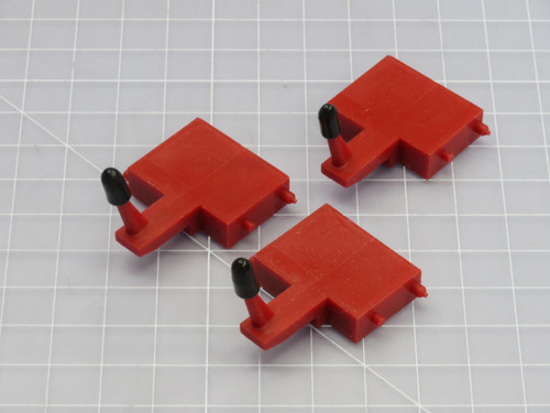 Lot of 3 LEEDS NORTHRUP  01055979  RED CHART RECORDER PEN  For Sale