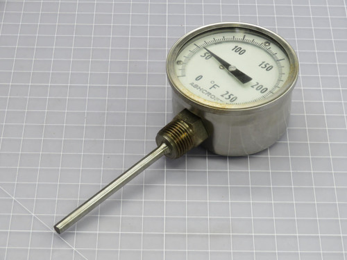 ASHCROFT  30EI60L040  BIMETAL THERMOMETER  For Sale