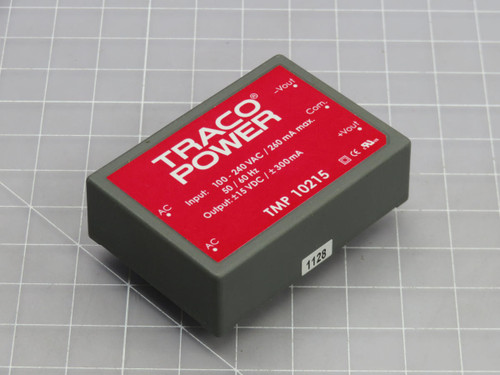 TRACO POWER  TMP 10215  AC/DC PCB MOUNT POWER SUPPLY  For Sale