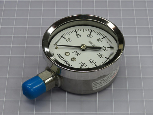REOTEMP  PR25S1A4P19-VH  PRESSURE GAUGE  For Sale