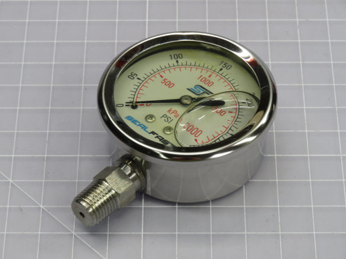SEALFAST  G253001PSS  PRESSURE GAUGE  For Sale