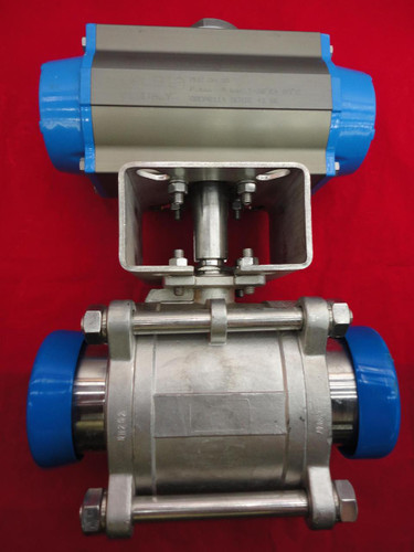 VALBIA MOD DA 85 1000W0G PNEUMATIC ACTUATOR W/ VALVE 3"  P MAX 8 BAR